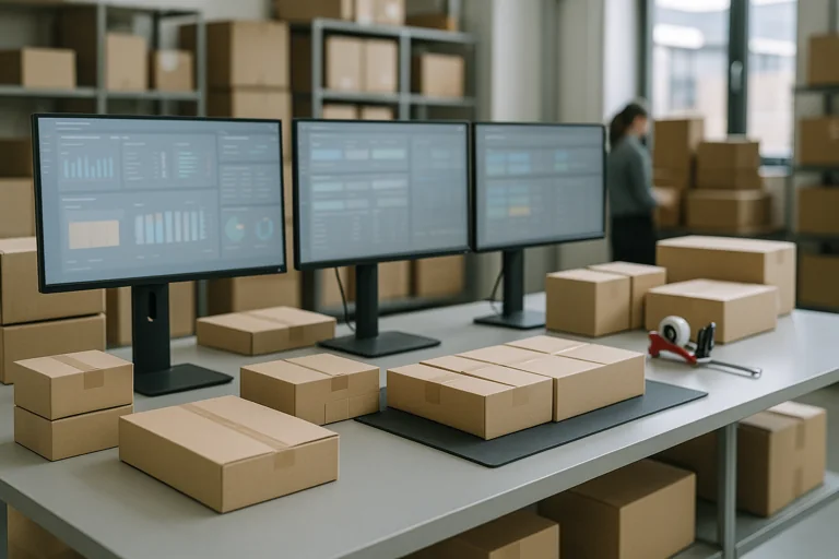 Multichannel fulfillment and shipping setup for marketplaces and JTL processes